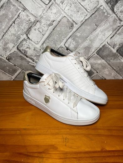 K Swiss Court Shield Ladies Tennis Trainers UK6 EU39.5