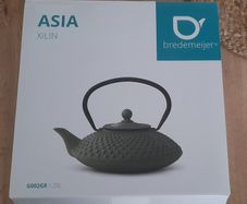 Teapot XILIN 1,2 l, green, cast iron, Bredemeijer