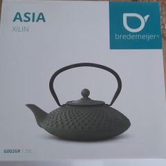 Teapot XILIN 1,2 l, green, cast iron, Bredemeijer