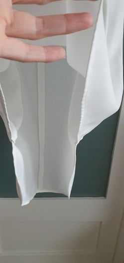 TOPSHOP white dress Sz 12