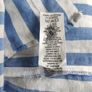 Dunnes Stores Blue and White Striped Long Sleeve Shirt Size M Image 9