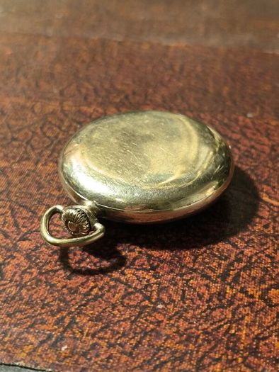 (10K Gold Filled) 1918 Hampden McKinley Pocket Watch - Parts / Repair