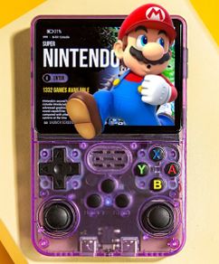 Brand New Handheld 2026Game Console Purple Edition