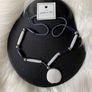 Brand new jewellery- J'aime La Vie Blue & White Necklace Image 4