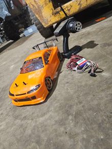 rc drift car running just needs tidying up