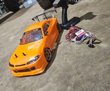 rc drift car running just needs tidying up