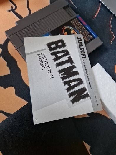 Batman The Video Game Nes Nintendo Arcade Retro Games Original
