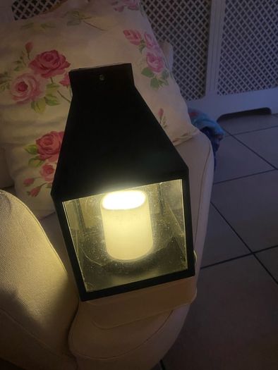 ShabbyChic Set of 2lights with cushion