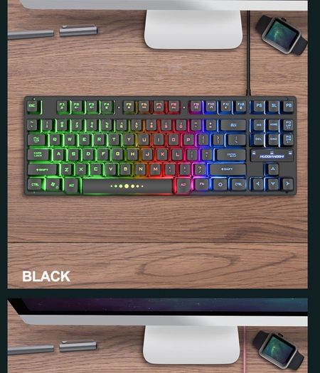 Gaming Keyboard RGB LED Backlit for PC Gamer