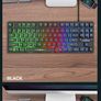 Gaming Keyboard RGB LED Backlit for PC Gamer Image 5