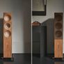 Current KEF Reference 5 META Stunning walnut veneer 200W Floorstanders under 12 months old Bargain 4K New Image 8