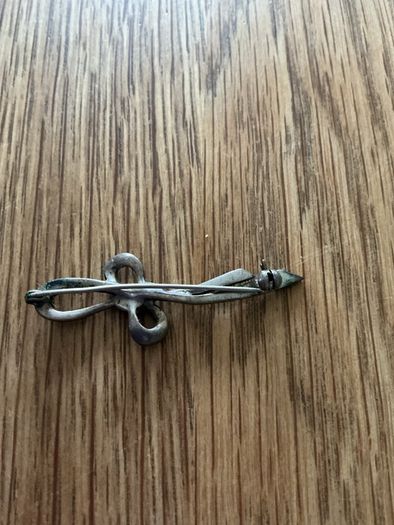 Vintage art deco marcasite brooch