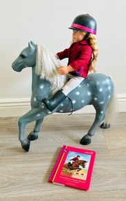 Our Generation Horse Riding Doll - Lily Anna & Horse - Love Horseriding