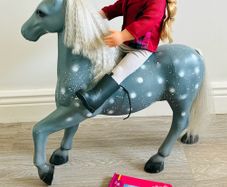Our Generation Horse Riding Doll - Lily Anna & Horse - Love Horseriding