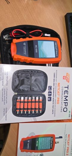 Share Tempo Communications NC-500 NETcat Pro 2 Network Cable Tester - Full Kit NC-510
