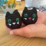 Cute Cat Kitten Keychain Handmade Gift Image 3