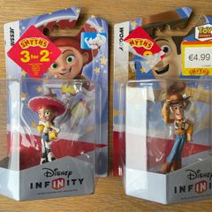 Toy Story Disney Infinity Figures. Jessie and Woodie.