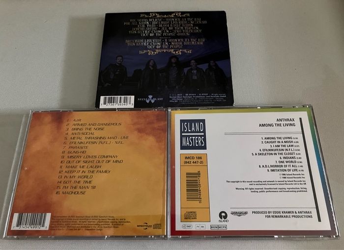 Anthrax albums    CD