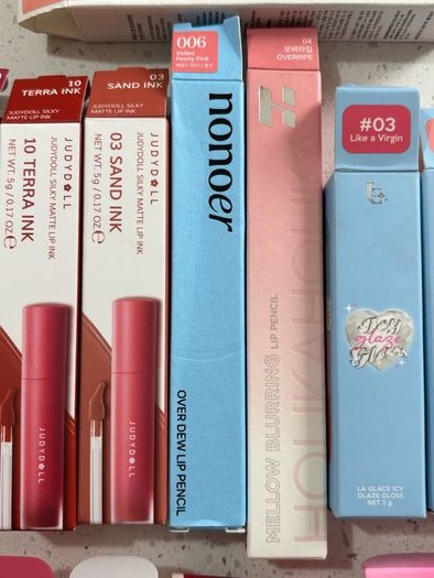 Korean viral lip products new