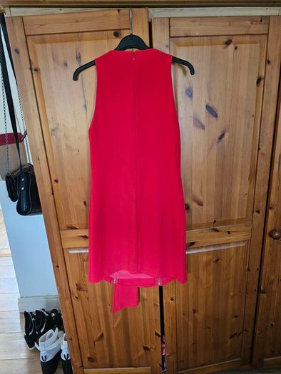 Versus Versace Red Zip Up Dress