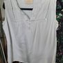 Ann Harvey White Sleeveless Top UK18 AV Image 2