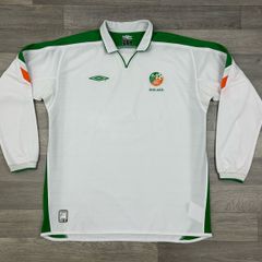 Vintage 2003 Ireland Long Sleeve Player Issue Jersey Shirt Mens XL