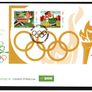 2008 Ireland Olympic Games Beijing Commemorative Stamps Miniature Sheet An Post First Day Cover (FDC) Image 3