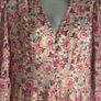 Lovely Gallery Floral maxi dress with front opening size UK16 EU44 Postage included Image 3
