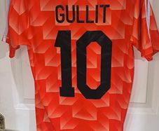 Nederlands supporters"gullit" jersey size small