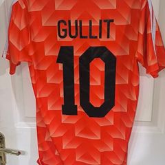 Nederlands supporters"gullit" jersey size small