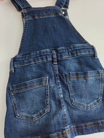 3-4years, Fatface Denim Pinafore - Like New
