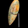 Exquisite Polished Green Smithsonite Heart on Custom Display Stand (21.3 x 15 x 8cm) - Natural Stone Image 6