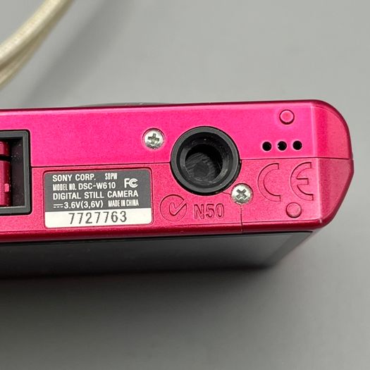 Sony DSC-W610 14.1MP Digital Camera Pink - Boxed - Full Kit