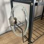 2-Tier Dish Drying Rack - Black Metal Image 3