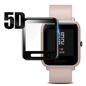 Full Coverage Screen Protector film for Huami Amazfit Bip Watch Screen Protector Cover Accessories (Not Glass)