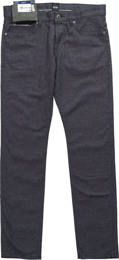 NEW! Hugo Boss Mens Stretch Trousers Blue Marl W38 L32 Slim fit