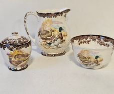 Palissy Royal Worcester Game Series Tea Trio