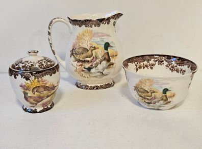 Palissy Royal Worcester Game Series Tea Trio