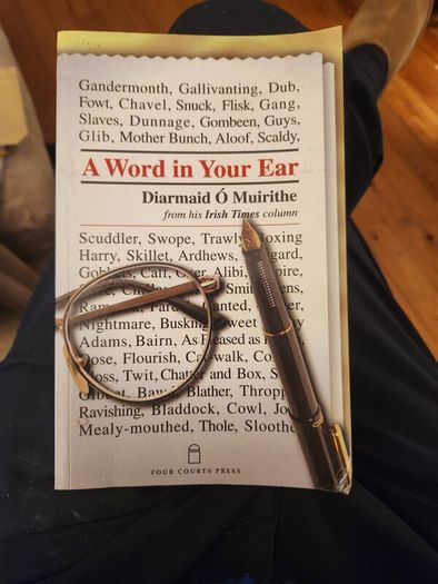 A Word In Your Ear   By Diarmaid O Muirithe. Paperback In Good Condition.