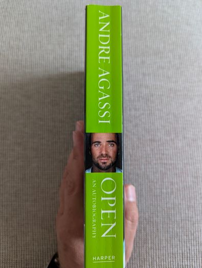 Open - Andre Agassi Autobiography - Tennis Memoir Paperback