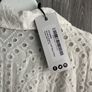 Bnwt Boohoo Puff Sleeve Shirt Dress White-16 Image 7