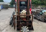 Forklift breaking