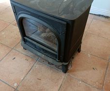 gas fire