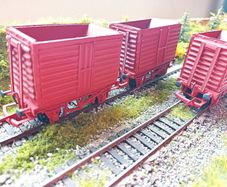 Model  Railway  Irish Beet Wagons