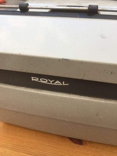 royal type writer