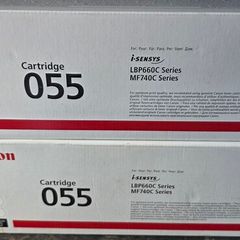 Canon ink  055 pink and a yellow, LBP 660C / MF740C