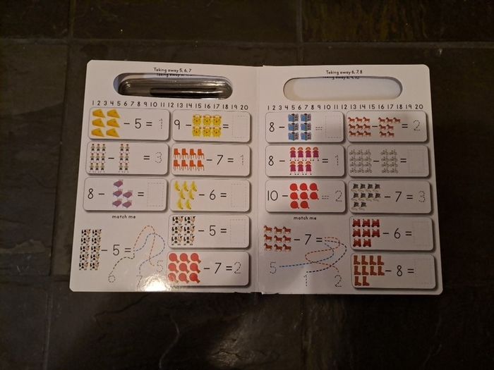 Wipe Off Book- Let's Do Simple Sums