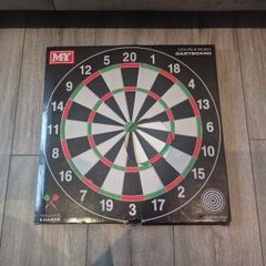 M.Y Dartboard double sided (Brand new, never opened)