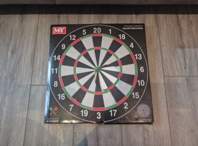 M.Y Dartboard double sided (Brand new, never opened)