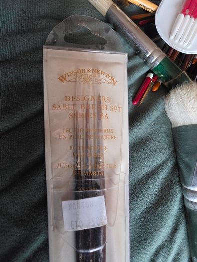 430X Professional Painting Brushes made in England Winsor Newton sable brushes Oil Painting Watercolour Hog bris